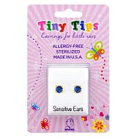 Studex Tiny Tips Earrings For Sensitive Ear Gold Plated 3mm Sep Sapphire