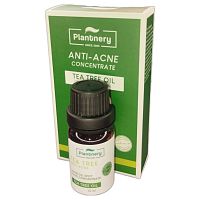 Масло чайного дерева от грибка ногтей и прыщей, акне Plantnery Tea Tree Oil Acne Sport– 100% натуральное