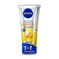 Nivea Vitamin Body Serum Extra Bright Super C+ 300 Ml.Twin Pack