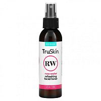 TruSkin, Освежающий тоник для лица с розовой водой, 118 мл (4 жидк. Унции)