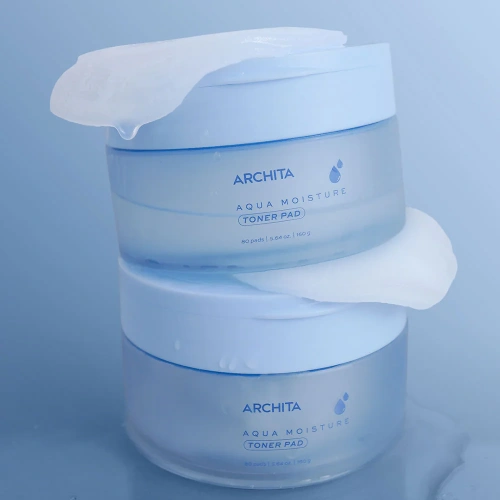 ARCHITA Aqua Moisture Toner Pad 80 Pads фото 2 ARCHITA Aqua Moisture Toner Pad 80 Pads фото 2