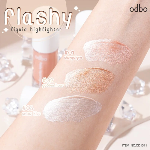 ODBO Flashy Liquid Highlighter 4g фото 3 ODBO Flashy Liquid Highlighter 4g фото 3
