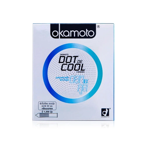 Okamoto Dot De Cool Condom 52mm [2pcs]