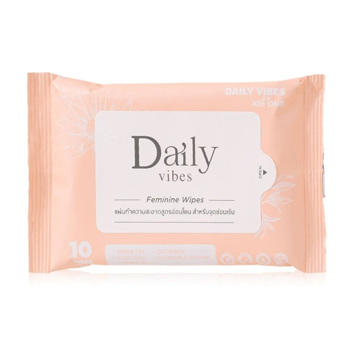 Daily Vibes Feminine Wipes 10pc