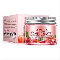 Маска ночная с экстрактом Граната BioAqua Pomegranate Fresh Moisturizing Mineral Sleep Mask 120 мл. Таиланд