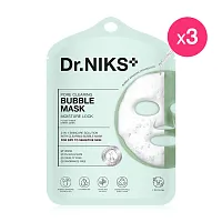 Dr.NIKS Pore Clearing Bubble Mask Oil Control [25ml x 3pcs]