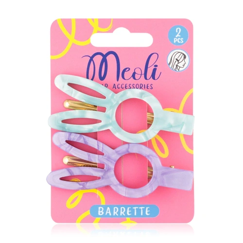 MEOLI Hair Clip Lonic 2pcs