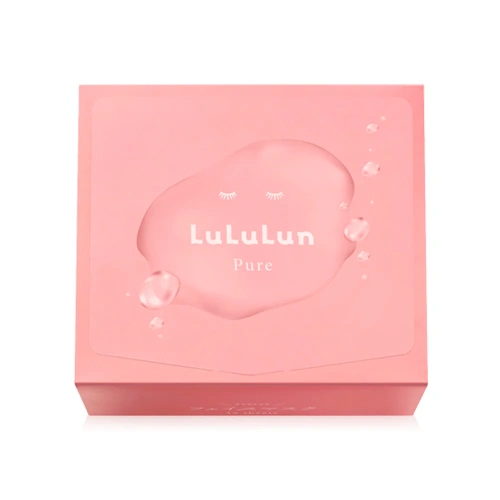 LuLuLun Pure Pink Face Mask 525ml [32 Sheets]