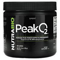 Nutrabio Labs, Peak O2, без добавок, 120 г (4,2 унции)