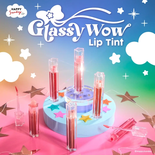 HAPPY SUNDAY Glassy Wow Lip Tint 3.5g фото 2