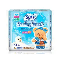 Sofy ผ้าอนามัย Charcoal Fresh Ultraslim 0.1 Wing [23cm x 16pcs]