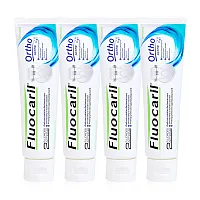 Fluocaril Orthodontics Toothpaste Mild & Care [125g x 4pcs]