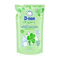 D-nee Baby Bottle & Nipple Liquid Cleanser Organic Pouch 550ml