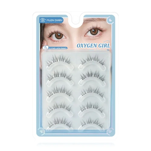 MLEN DIARY Strips Lashes Series Eyelashes 5 Pairs