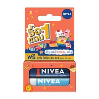 NIVEA Caring Color Coral Lip Care SPF30 4.8g