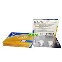 Fatel антигельминтный и Противопаразитарный препарат широкого спектра действия, 2 таблетки. Таиланд