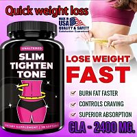 Жиросжигатель CLA Конъюгированная Линолевая кислота Unaltered Slim Tighten Tone. США