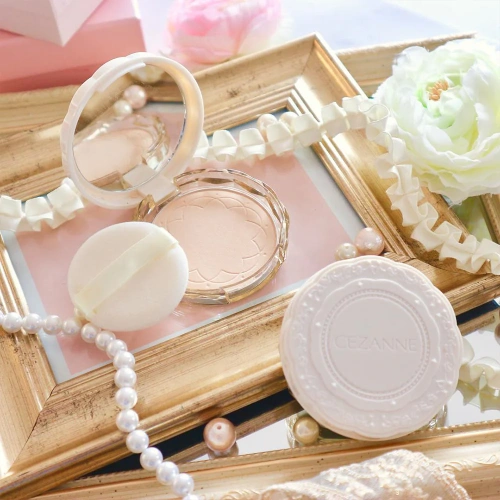 [แพ็คคู่] Cezanne UV Silk Cover Powder 10g фото 2