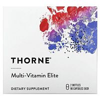 Thorne Research, Multi-Vitamin Elite, 2 флакона, по 90 капсул в каждом
