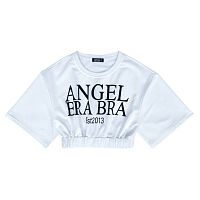 Angel Bra Bra Oversize Cropped Dumpling White