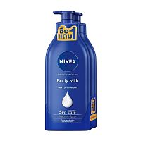Nivea Body Lotion Milk Intensive Moisture 550 Ml.Twin Pack