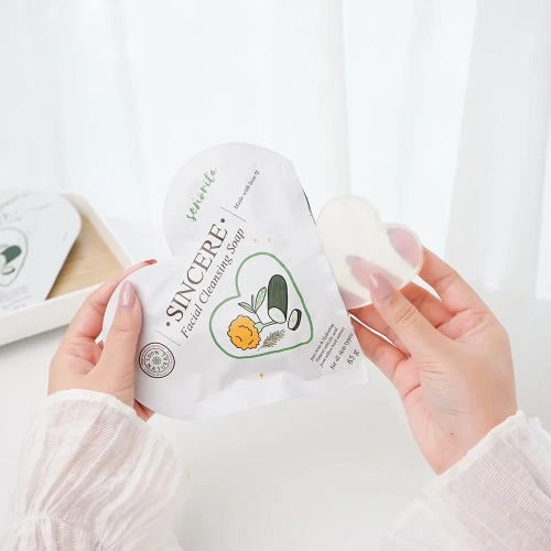 Seno Sincere Facial Cleansing Soap 65g фото 2