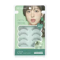 MLEN DIARY Strips Lashes Naked Makeup Series Eyelashes 4 Pairs
