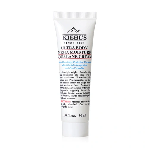 Kiehls Ultra Body Mega Moisture Squalane Cream 30ml