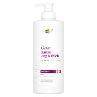 Dove Shampoo Elastin Long  Thick 380 Ml.