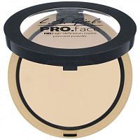 L.A. Girl, Компактная матирующая пудра для лица Pro Face HD, оттенок «Нюдовый беж», 7 г