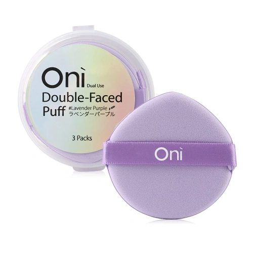 Oni Double-Faced Foundation Puff 3pcs