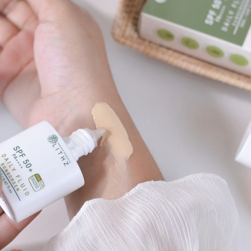 LITHZ Daily Fluid Sunscreen SPF50 PA++++ 20g фото 4