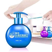 Зубная паста отбеливающая без фтора Маракуйя, Черника Baking Soda Toothpaste 220 гр. ( в ассортименте) ЧЕРНИКА