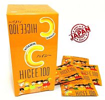 Витамин С 100 мг. Hicee 100 Vitamin C, 40 саше 4 таблетки. 160 таблеток. Таиланд