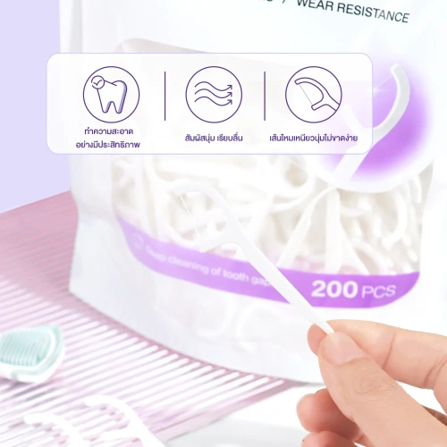 Konvy Dental Floss 200pcs фото 4