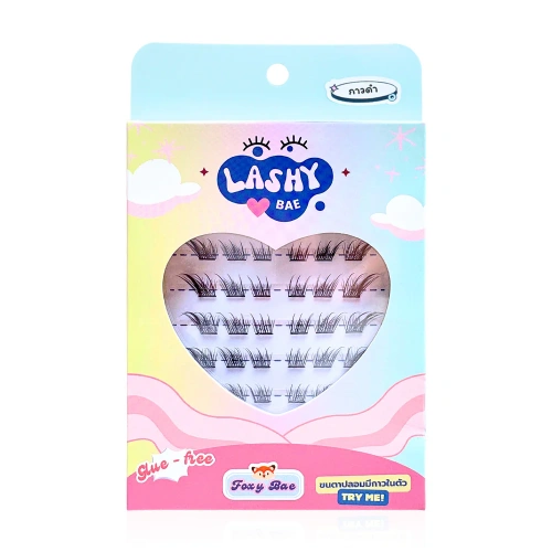 LashybaeLUV Self-Adhesive Eyelashes Foxy Bae 48pcs LashybaeLUV Self-Adhesive Eyelashes Foxy Bae 48pcs