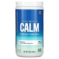 Natural Vitality, CALM, антистрессовая смесь для напитков, оригинальный вкус (без ароматизаторов), 453 г (16 унций) Natural Vitality, CALM, антистрессовая смесь для напитков, оригинальный вкус (без ароматизаторов), 453 г (16 унций)