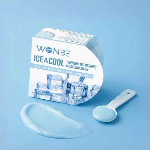 WONBE Ice & Cool Premium Refreshing Modeling Mask 24g фото 4
