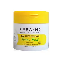 Cura-MD Prebiotic Balance Essence Toner Pad 200ml [65 Pads]