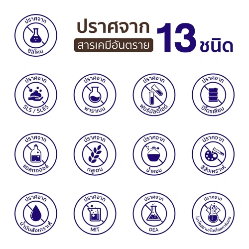 Khaokho Talaypu Shampoo Butterfly Pea & Henna 450ml фото 4