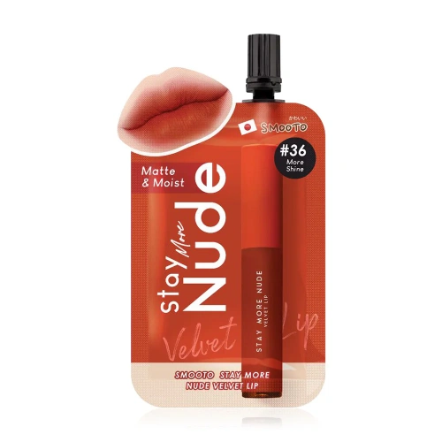 Smooto Stay More Nude Velvet Lip 2g