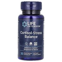 Life Extension, Кортизол-стрессовый баланс, 30 вегетарианских капсул