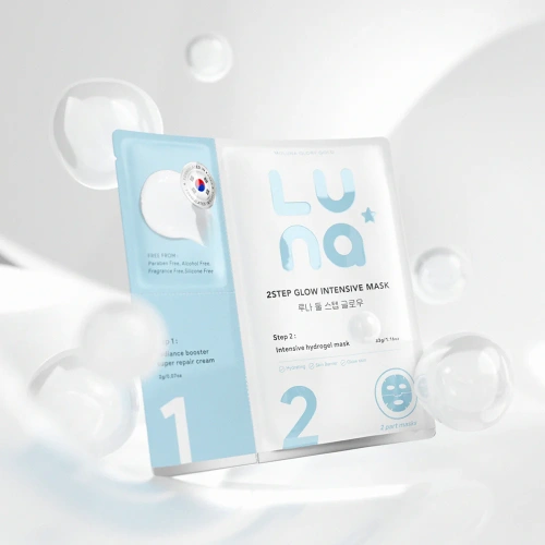 LUNA 2Step Glow Intensive Mask 33g + 2g [5pcs] фото 2