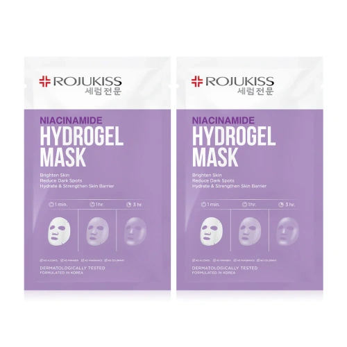 Rojukiss Niacinamide Hydrogel Mask [33g x 2 pcs]