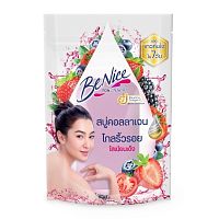 Benice Soap Bar Fruit Collagen Mixed Berries Tomato 120 G.