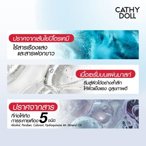 Cathy Doll Spotlight Serum Mask Sheet 20g фото 5