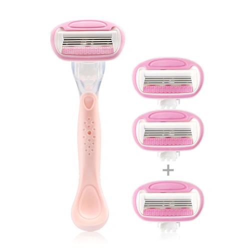 Oni 4 Blades Smooth Razor Set Refills [1Razor + 5Refill]