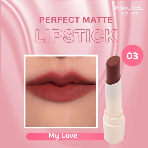 RABU RABU Perfect Matte Lipstick 3.2g фото 3