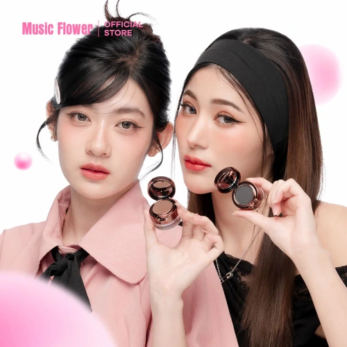 Music Flower Fascinated Eyebrow & Eyeliner Cream 5in1 14g фото 2