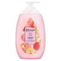 Johnson's Body Care Aroma Milk Peach  Apricot 500 Ml.